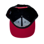 Boné Diamond Brilliant Snapback - Preto/Vinho