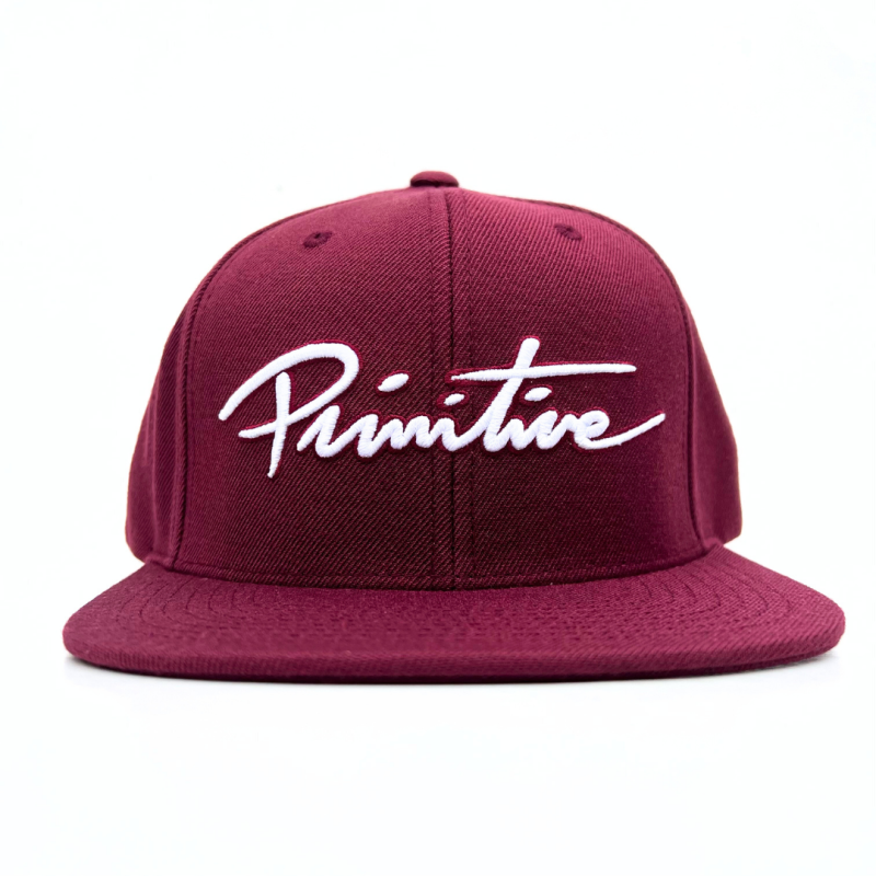 Boné Primitive Nuevo Script - Preto/Branco