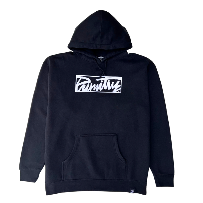 Moletom Primitive Canguru Thrashed Box - Azul