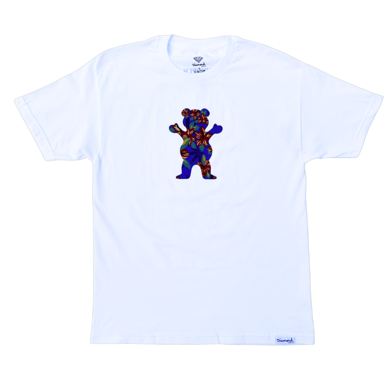 Camiseta Grizzly Tropical High Bear - Preto