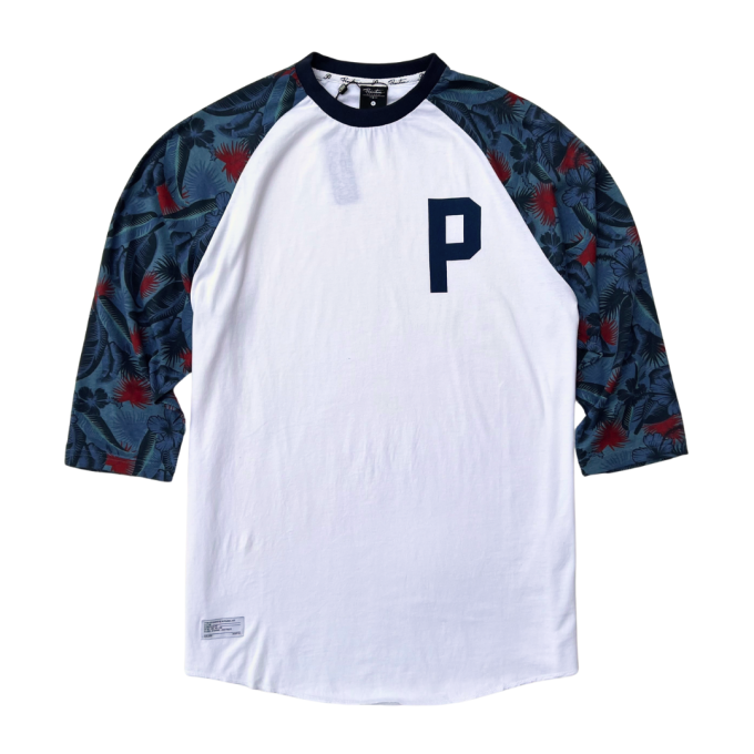 Camiseta Primitive Registered Leaf 3/4 Raglan
