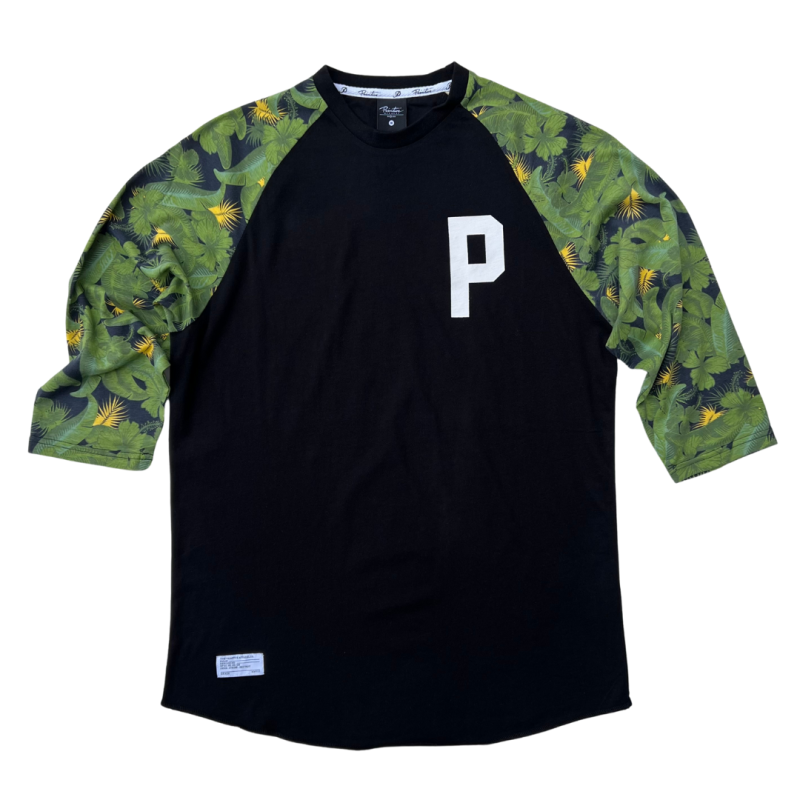 Camiseta Primitive Registered Leaf 3/4 Raglan