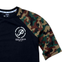 Camiseta Primitive Leaf Camo 3/4 Raglan 