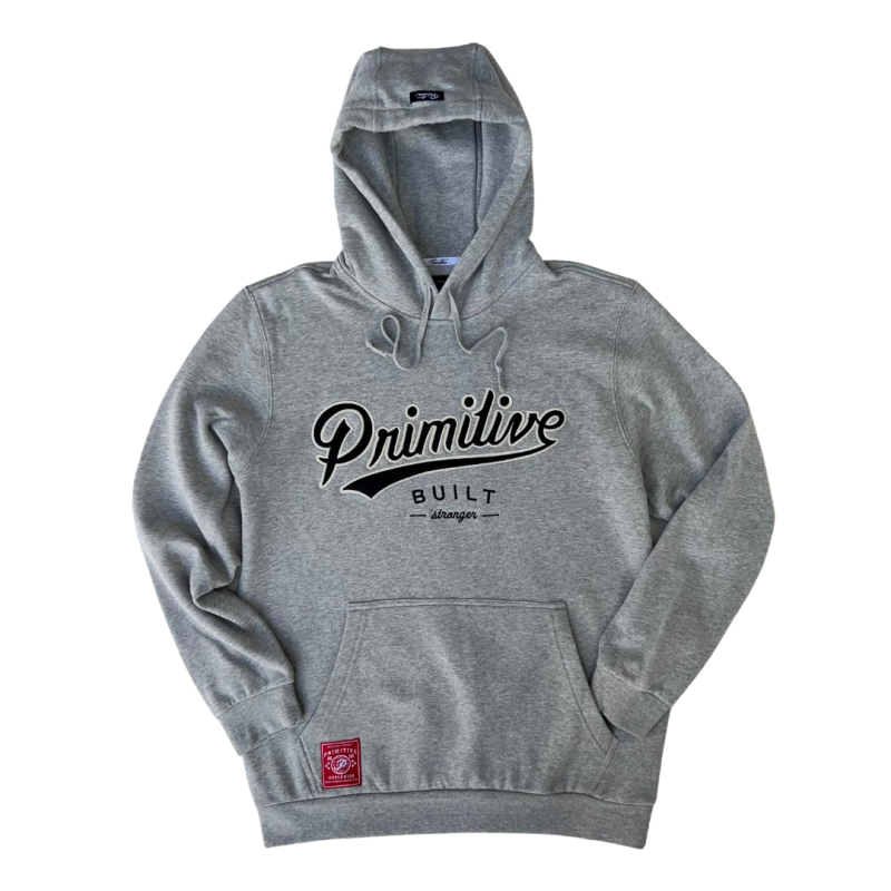 Moletom Primitive Built Stronger - Cinza