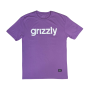Camiseta Grizzly Lowercase - Lavanda