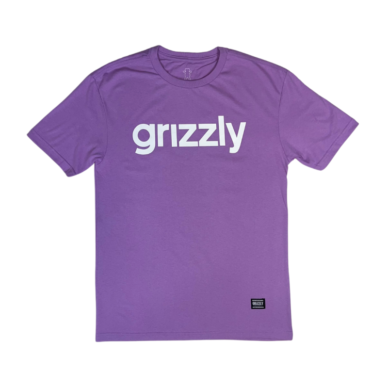 Camiseta Grizzly Lowercase - Lavanda
