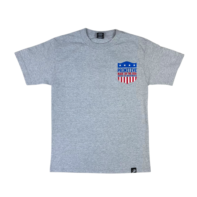 Camiseta Primitive Made in Usa - Branco