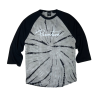 Camiseta Primitive Raglan Signature Script Tie Dye 3/4 P