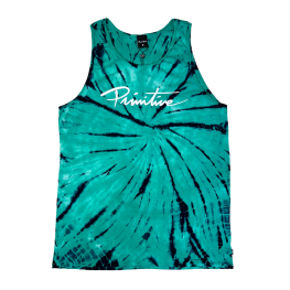 Regata Primitive Nuevo Script Tie Dye - Verde