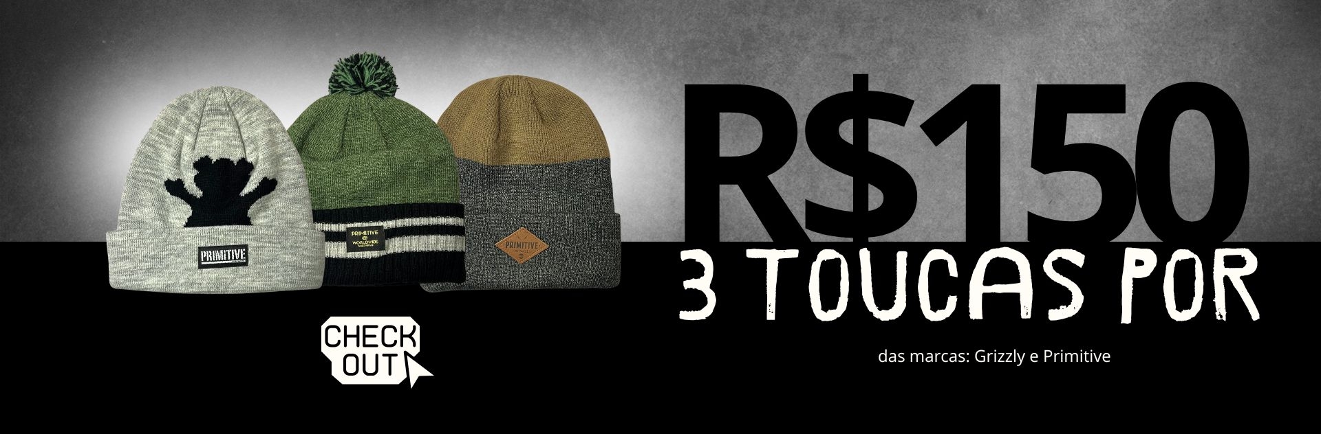 3 toucas por  150